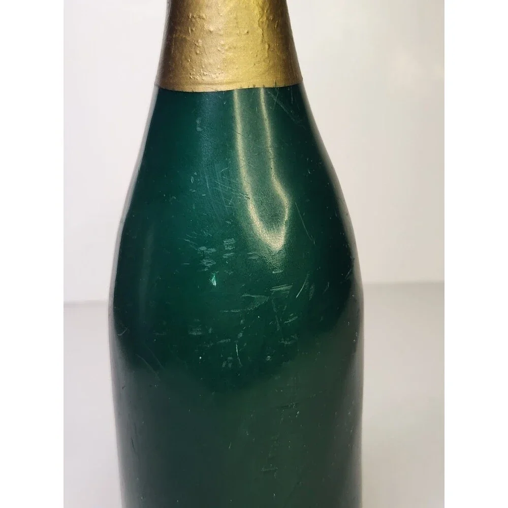 Champagne Bottle Candle Chateau Metro Vintage 12